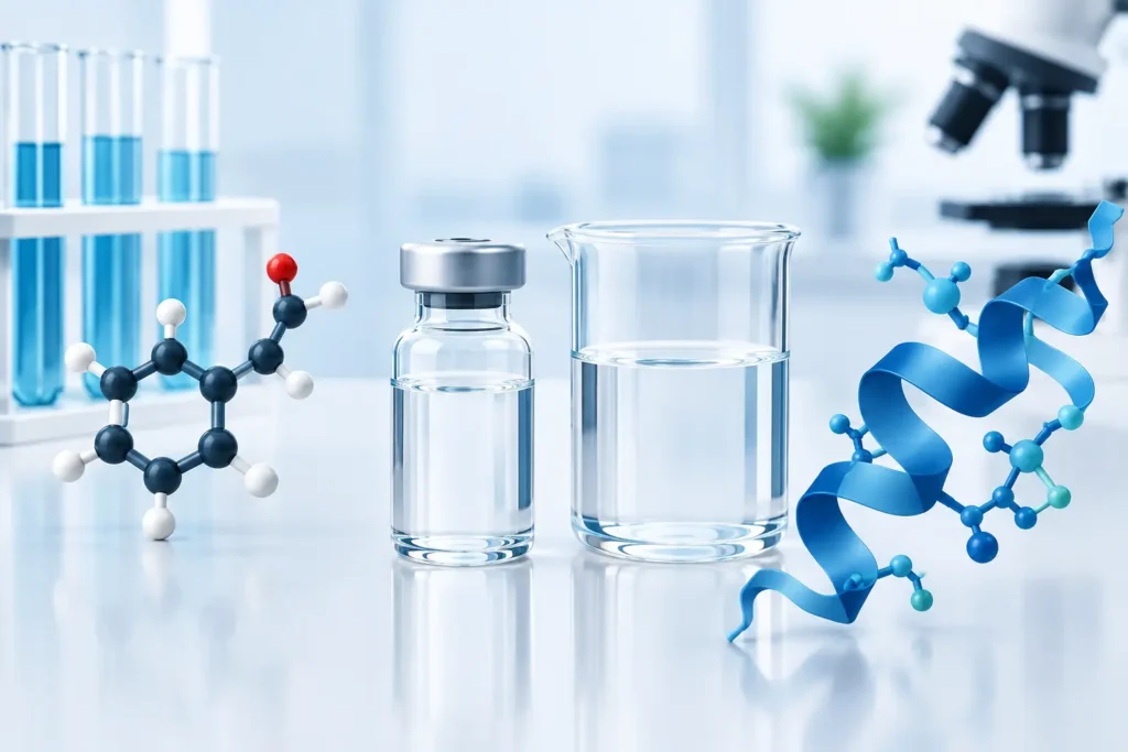 Benzyl Alcohol for Peptide Reconstitution