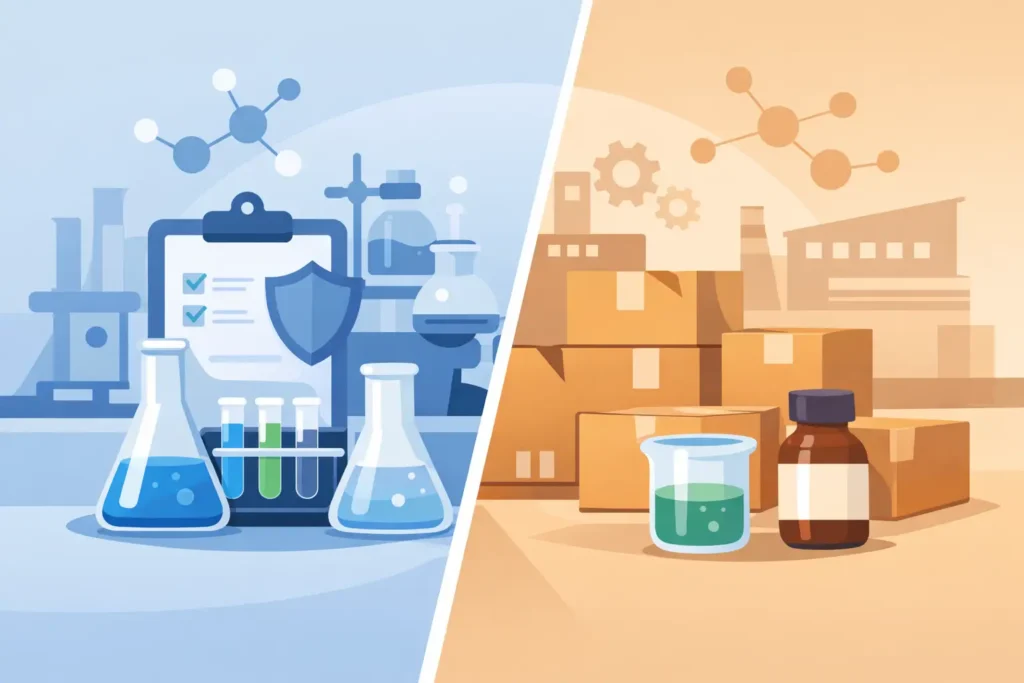 GMP Sourcing vs Generic Suppliers Compared
